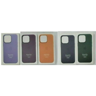 現貨免運蘋果原廠皮革保護殼iPhone 13 mini Pro Max用《台北快貨》Apple Leather Case