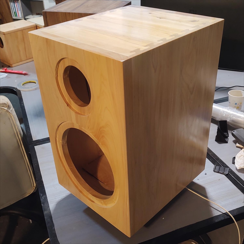 4寸5寸6.5寸8寸10寸實木雙分頻定做書架高端音箱空套件音響空殼