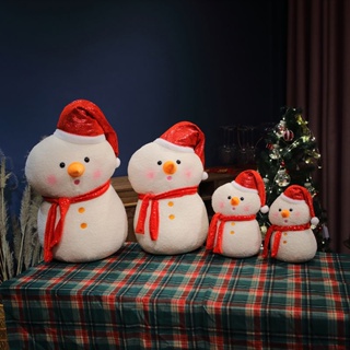 聖誕 聖誕節 聖誕老公公 聖誕禮物 聖誕公仔 聖誕雪人 聖誕老人娃娃 聖誕裝飾 聖誕節小雪人玩偶毛絨玩具抱枕公仔可愛睡覺