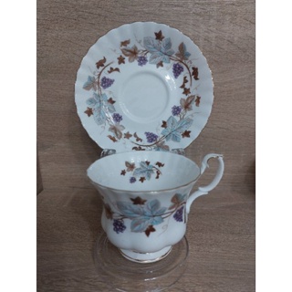 Royal Albert 英國製骨瓷杯組 極稀有款 Lorraine