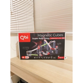 Qbi 益智軌道磁吸玩具 6歲-極限冒險王：合作拉力賽