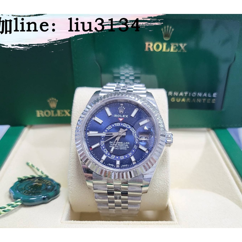 Rolex 勞力士 Sky Dweller 326934 藍面 天行者 五珠帶 326935 326235 年曆