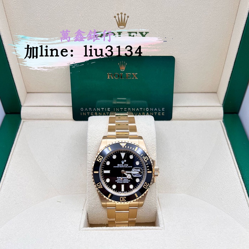 ♛ R*olex 勞*力*士 ♛ 126618LN 全金黑水鬼 2022／9.8999極新品／41mm