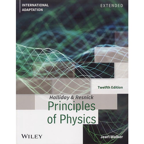 &lt;麗文校園購&gt;Halliday &amp; Resnick`s Principles of Physics, Extended 12/E Halliday/Resnick/Walker 9781119820611