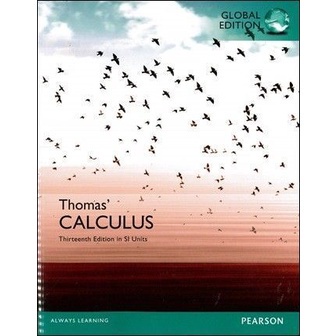 &lt;麗文校園購&gt;[現貨] Thomas' Calculus 13/e in SI Units George 9781292089799