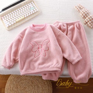 希希❤baby 童裝 兒童睡衣 男女童 寶寶 加絨 加厚 保暖 睡衣 居家服兩件套套裝