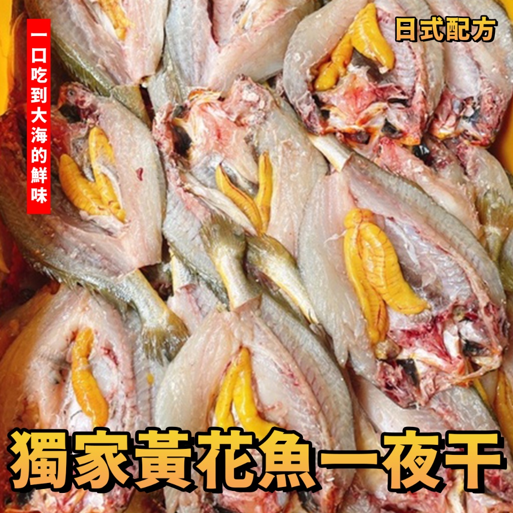【潮鮮世代】日式獨家配方黃花魚一夜干