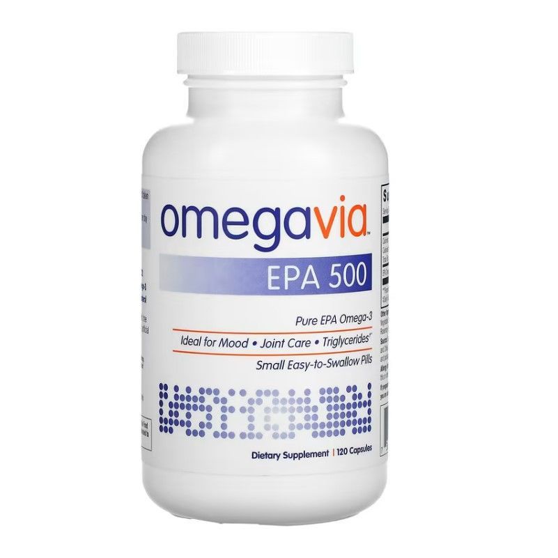美國Omegavia  EPA500 深海魚油  120粒