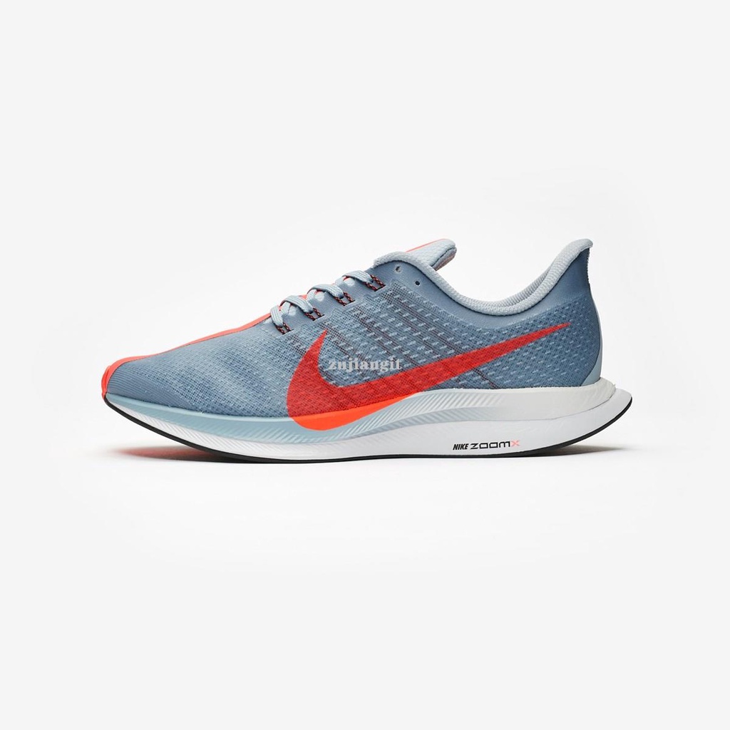 【满额免運】Nike Zoom Pegasus Turbo35 灰橘 輕量 休閒百搭慢跑鞋AJ4114-402男女鞋