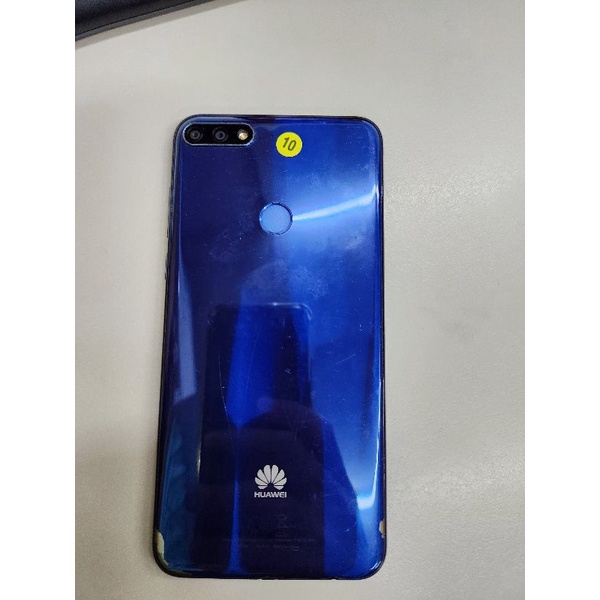 （我愛微信）華為 Huawei Prime 2018 藍 零件機 手機 附贈 微信教程 VX教程