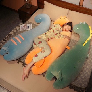 □低價新品□恐龍抱枕 女生睡覺抱夾腿玩偶 公仔 床上男長條枕頭 大毛絨玩具 女孩布娃娃 靠枕 午睡枕