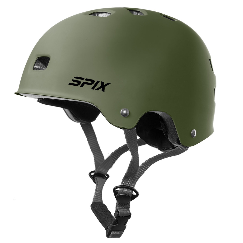SPIX自行車頭盔 輪滑頭盔 自行車滑闆頭盔 大小可調透氣吸汗自行車安全帽 公路車安全帽