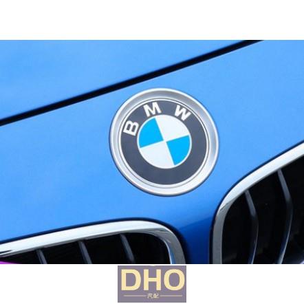 車標誌貼 適用於 BMW 寶馬 引擎蓋車標裝飾圈 X1 X3 X4 X5 X6 1系 3系 5系 鋁合金 紅色款 藍