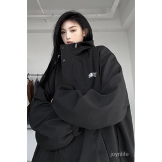 黑武士衝鋒衣男款美式潮牌寬鬆休閒外套春季ins潮流戶外防風夾剋 FA4R