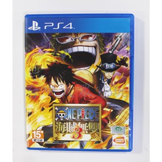 PS4 海賊王 航海王 海賊無雙 3 (中文版)**(二手片-光碟約9成8新)【臺中大眾電玩】