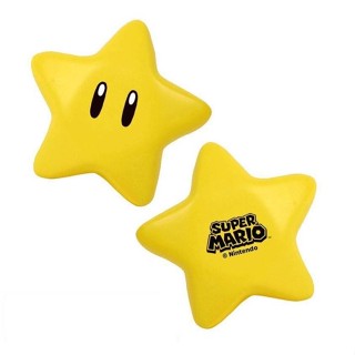 Switch NS 任天堂 超級瑪利歐 3D 收藏輯 瑪莉歐 特典 無敵星星 解壓 星星解壓球 紓壓球【臺中大眾電玩】