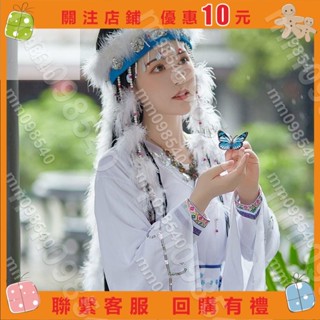 滿299出貨🌸雜奇雜吧✨還珠格格 香妃同款服裝 女 全套仙女服 維吾爾族服裝 含香公主套裝💢mm098540