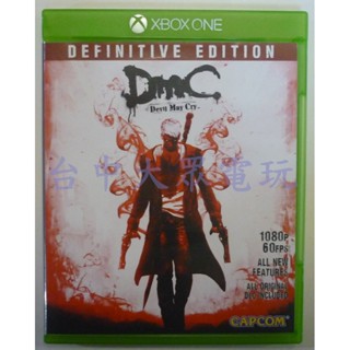 XBOX ONE DmC 惡魔獵人 決定版 (英文/日文亞版)**(二手片-光碟約9成8新)【臺中大眾電玩】