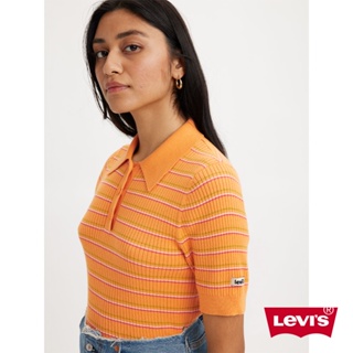 Levis 復古短版Polo衫 / 修身版型 女款 A4242-0001 熱賣單品