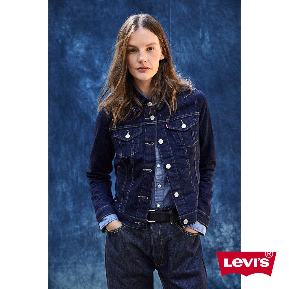 Levis 牛仔外套 / 修身版型 / 原色基本款 / 彈性布料 女款29945-0013 熱賣單品
