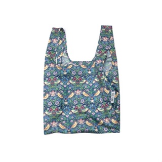 英國Kind Bag-環保收納購物袋-中-William Morris聯名-草莓小偷 墊腳石購物網