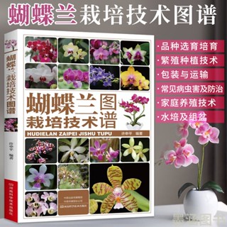 全新蝴蝶蘭栽培技術圖譜 蘭花種植技術品種選育培育繁殖方法書 包裝 正版簡體書籍
