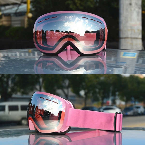 清倉特價！滑雪鏡雙層防霧男女兒童雪地護目可卡近視眼鏡滑雪裝備