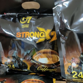 【G7咖啡】越南G7三合一即溶濃醇咖啡600g(25g*24包/袋) 三合一 即溶濃醇咖啡 加強版的雙倍特濃 咖啡