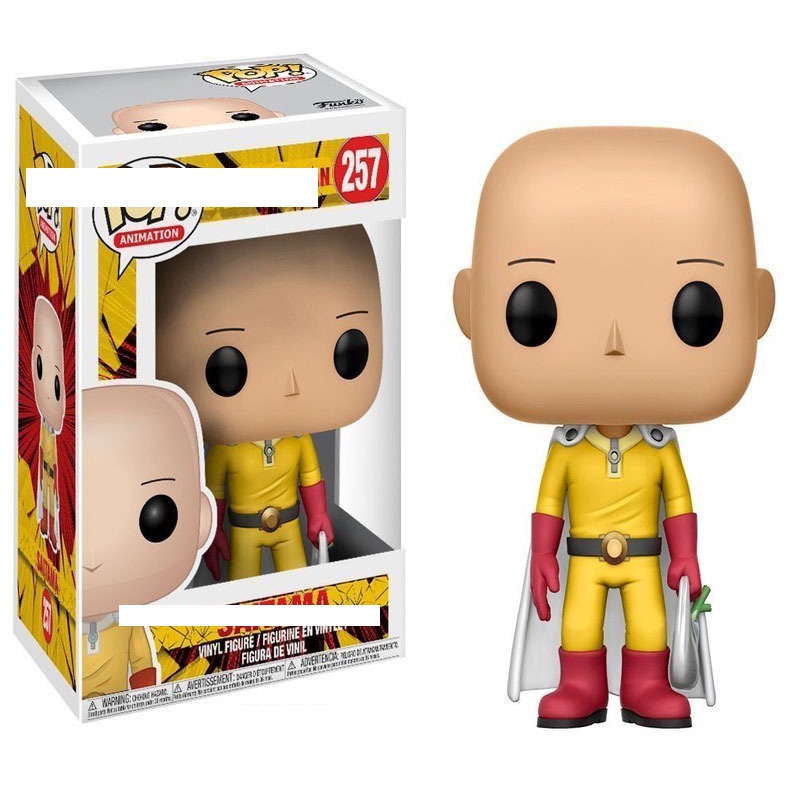 pop一拳超人 ONE PUNCH-MAN 琦玉老師Saitama  手辦模型figure 一拳超人扭蛋 一拳超人玩偶