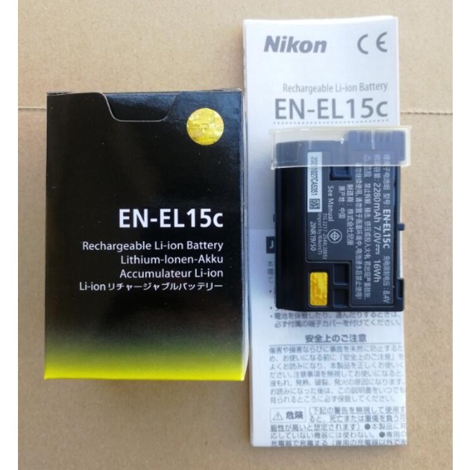 【精選】Nikon尼康EN-EL15C原廠相機電池Z7 Z6 Z5 D780 D7500 D750 D850 D610