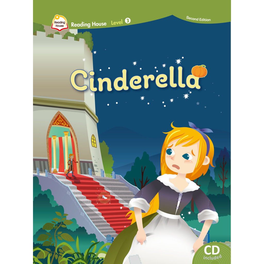 &lt;麗文校園購&gt;【Reading House 2/E】Level 3: Cinderella (with CD+Caves WebSource+Access Code) 灰姑娘 9789576069703