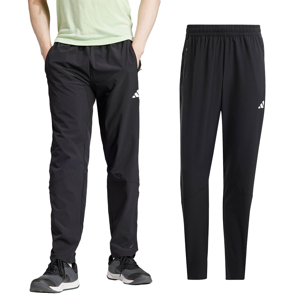 Adidas WO WVN PANT男款 黑色 專業 運動 訓練 吸濕 排汗 運動 長褲 IK9680