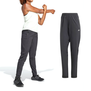 Adidas Run It Tko Pant 女款 黑色 吸濕排汗 拉鍊口袋 中腰 運動 慢跑 訓練 長褲 IQ0918