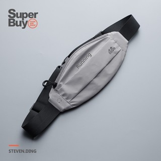 <Superbuy>防水運動腰包/反光隱形腰包/夜跑腰包 健身房隨身手機包 戶外多功能登山包 多口袋跑步訓練包