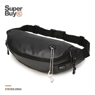 【Superbuy】潮流腰包/大容量胸包 防盜運動後揹包包/側揹包/側包/斜包 多功能防水挎包/健身包/跑步包/單肩包男