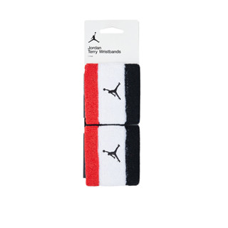 Nike Jordan M Terry 白黑紅色 腕帶 2入 護腕 籃球 網球 羽球 J1004300667OS