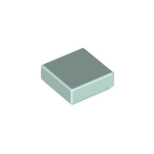 [樂磚庫] LEGO 3070 平滑板 基本型 亮水藍色 1x1 6251846