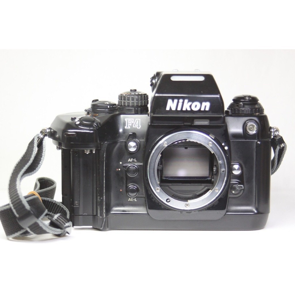 READ! Nikon F4 SLR 35mm Body DP-20 Black Japan