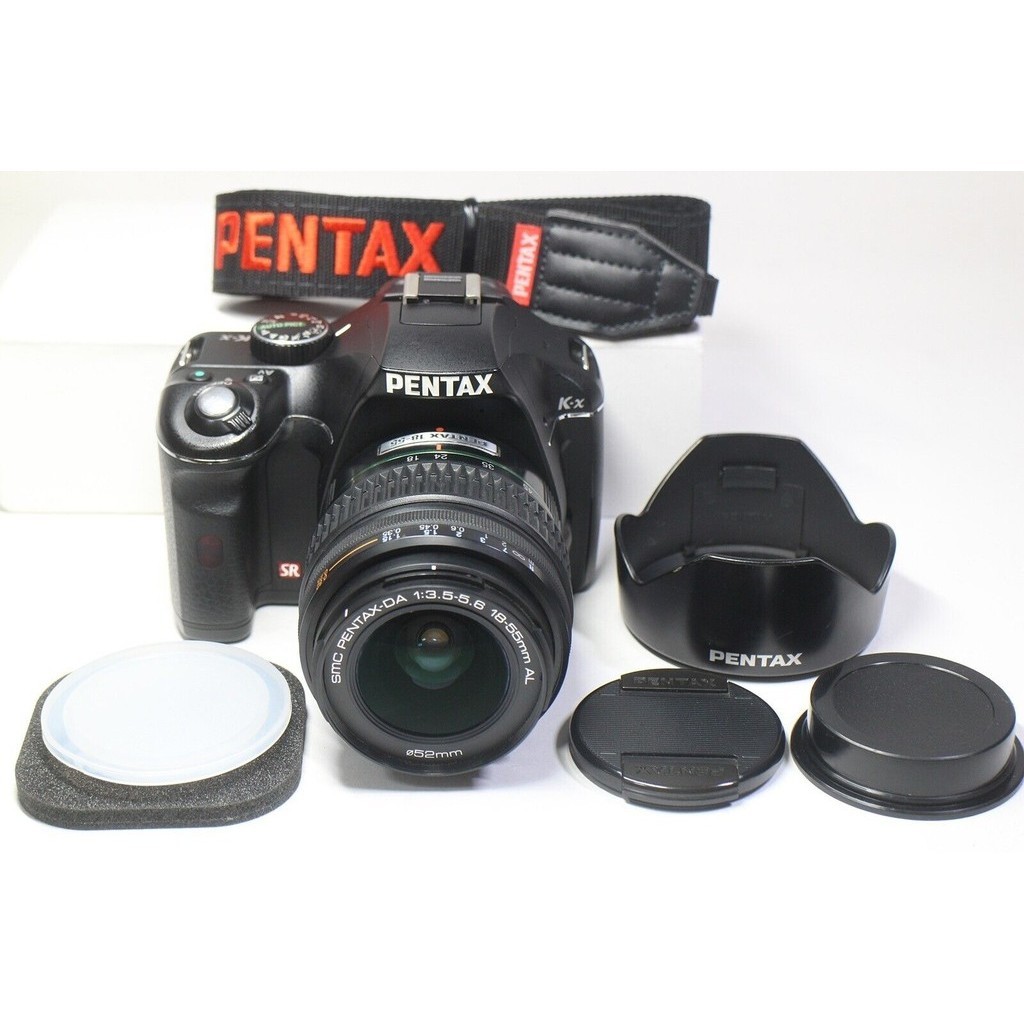 坏了 PENTAX K-x DSLR Black 18-55mm Lens