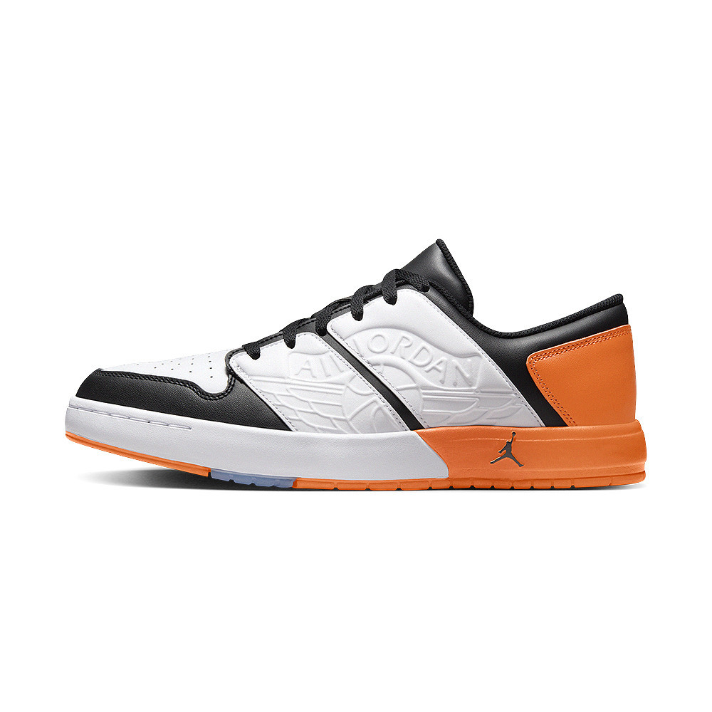 Nike Jordan Nu Retro 1 Low 男鞋 黑白橘 運動鞋 AJ 喬丹 休閒鞋 DV5141-108