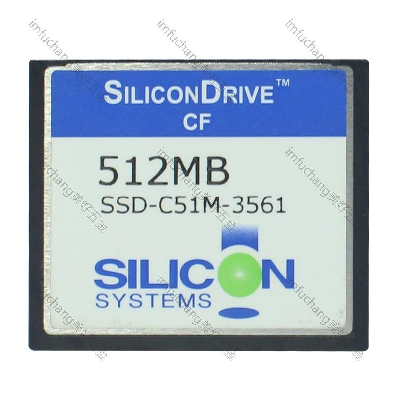 【記憶卡】原裝 SILICON CF卡 512M 發那科存儲卡 醫療設備用存儲卡512MB/美好五金