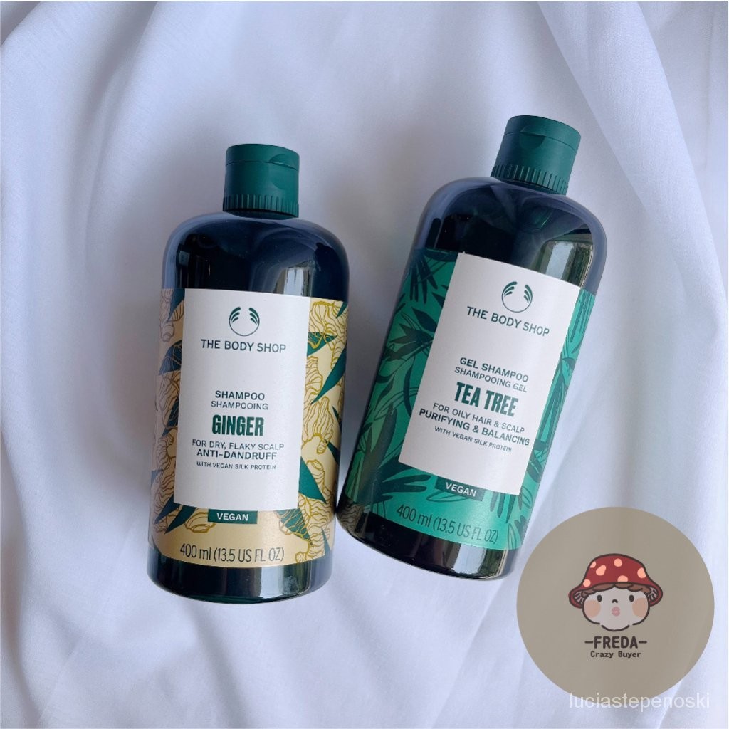 代購  現 The body shop 新版 薑根鏗活調理洗髮精 400ml 洗髮精 薑汁 生薑 美體小舖 AVXK