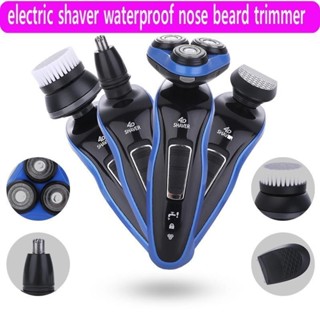 electric shaver waterproof nose beard trimmer 4D電動剃須刀片