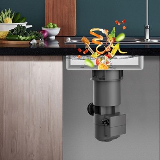 YASTA垃圾處理器廚房廚余傢用小型全自動濕食物水槽粉碎機速排水