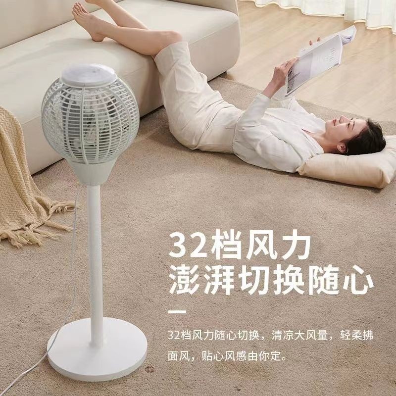 優品上新❤出口日本】長虹電風扇家用空氣循環扇氛圍球形風扇圓球形靜音遙控