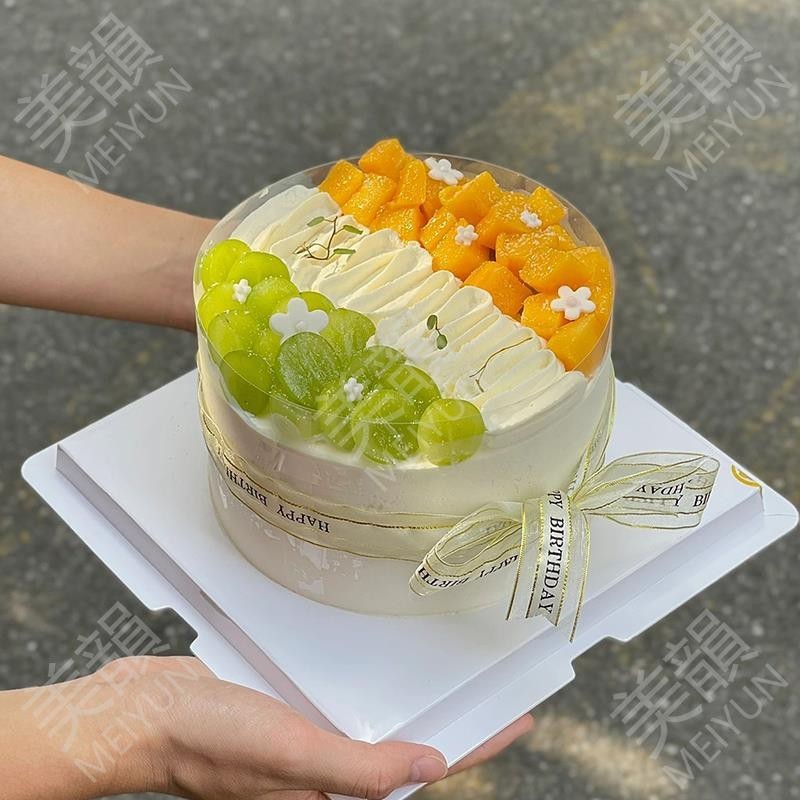 🎀臺灣熱賣🎀加厚透明蛋糕圍邊生日爆漿慕斯硬圍邊食品級軟圍邊烘焙蛋糕裝飾