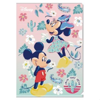 迪士尼Disney L型檔案夾-米奇米妮 墊腳石購物網