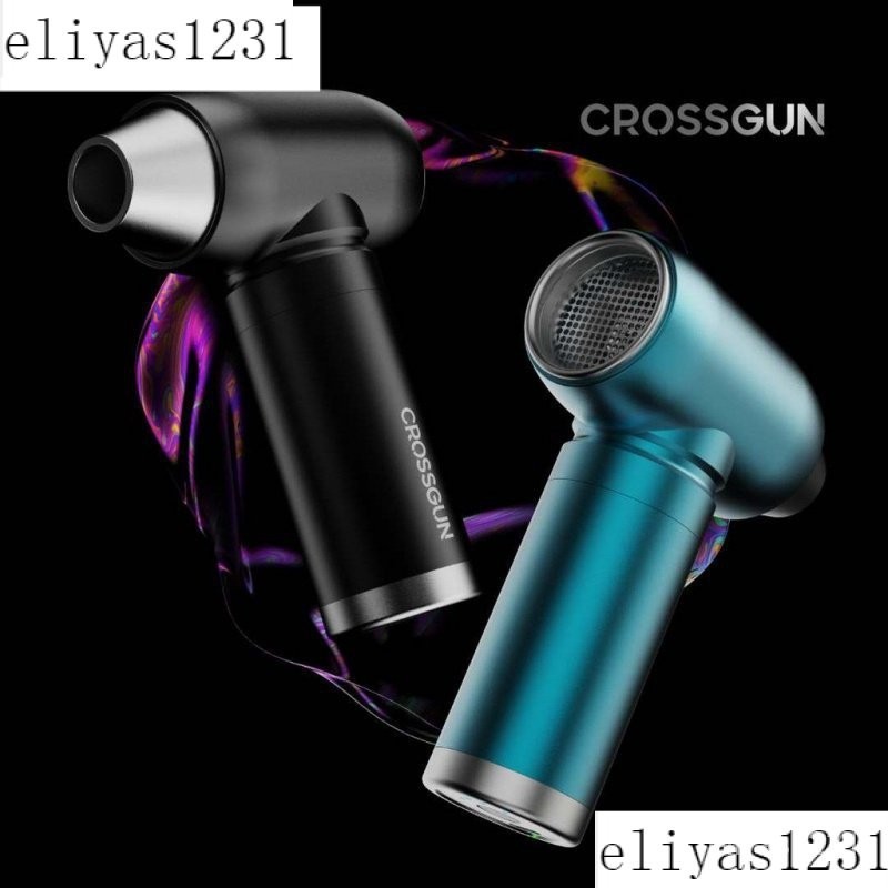 ✅新品Crossgun渦輪扇閃充便攜手持風扇戶外裝備電腦數碼除塵露營助燃