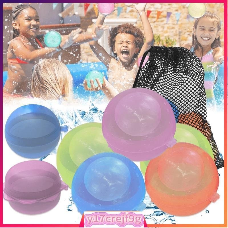 Water Ball Reusable Water Balloon For Kids Pool Seaside Toy