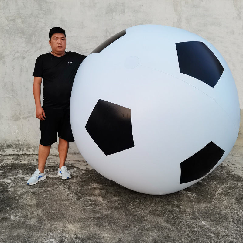 超大充氣球沙灘球戲水球幼兒園親子活動打氣足球戶外運動會戲水球-森客精品